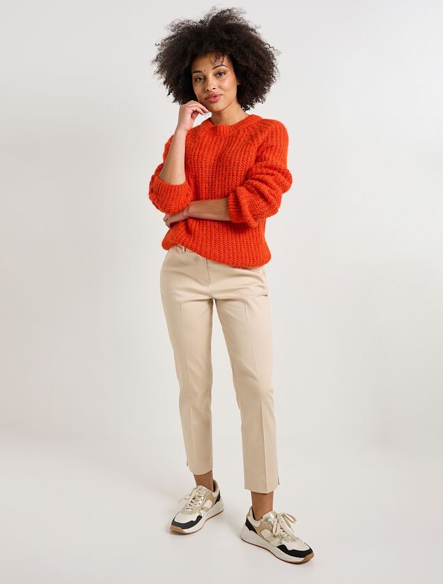 Pantalon cigarette femme