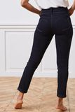 Jean raccourci taille haute HANOI femme