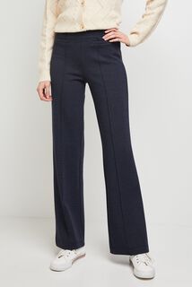 Pantalon en maille large femme
