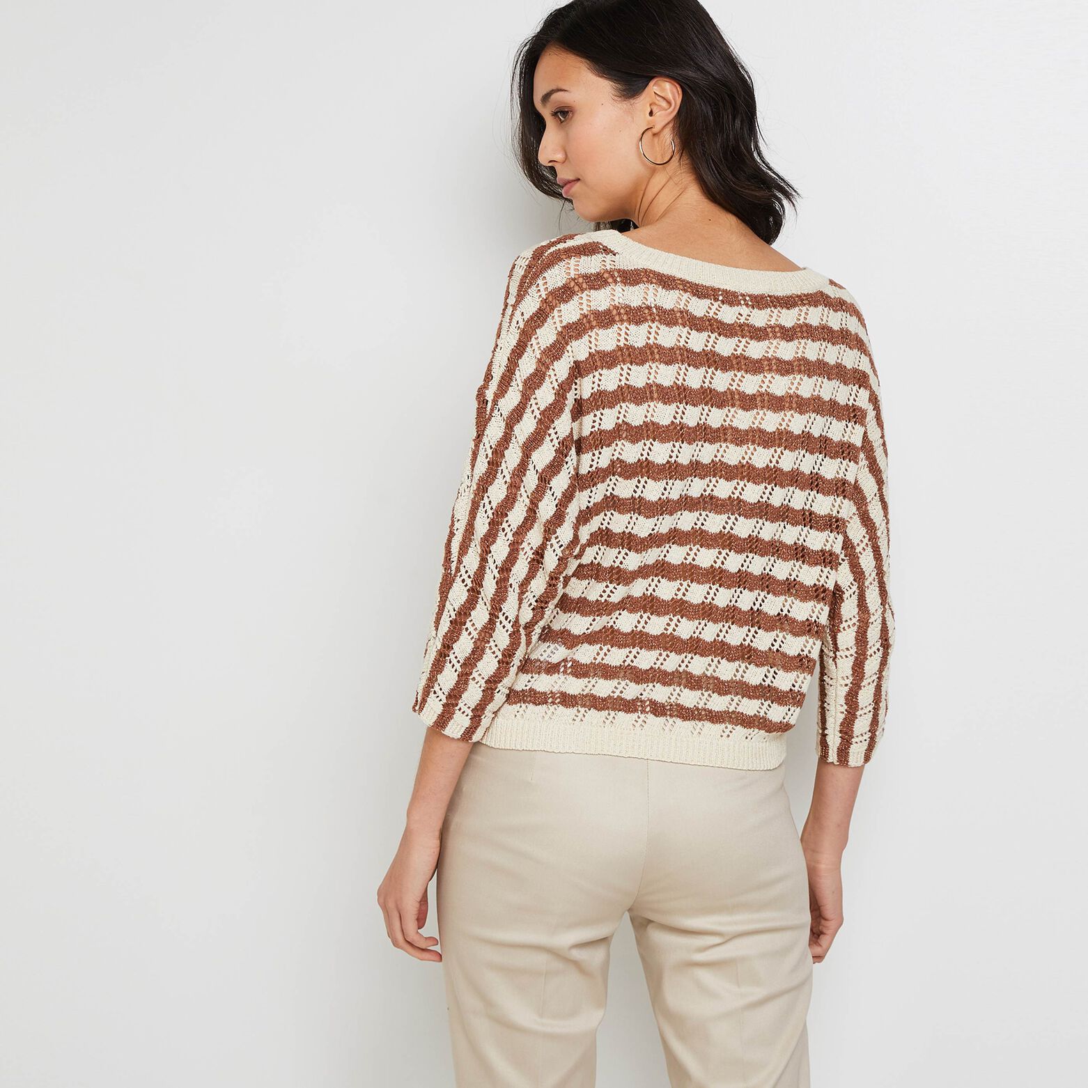 Pull maille femme