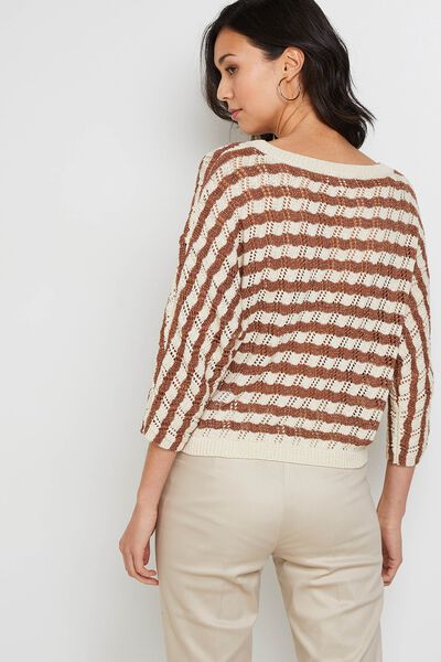 Pull maille femme