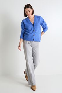 Gilet col V femme