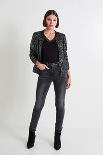 Bombers paillettes femme
