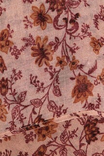 Étole longue imprimé fleuri femme
