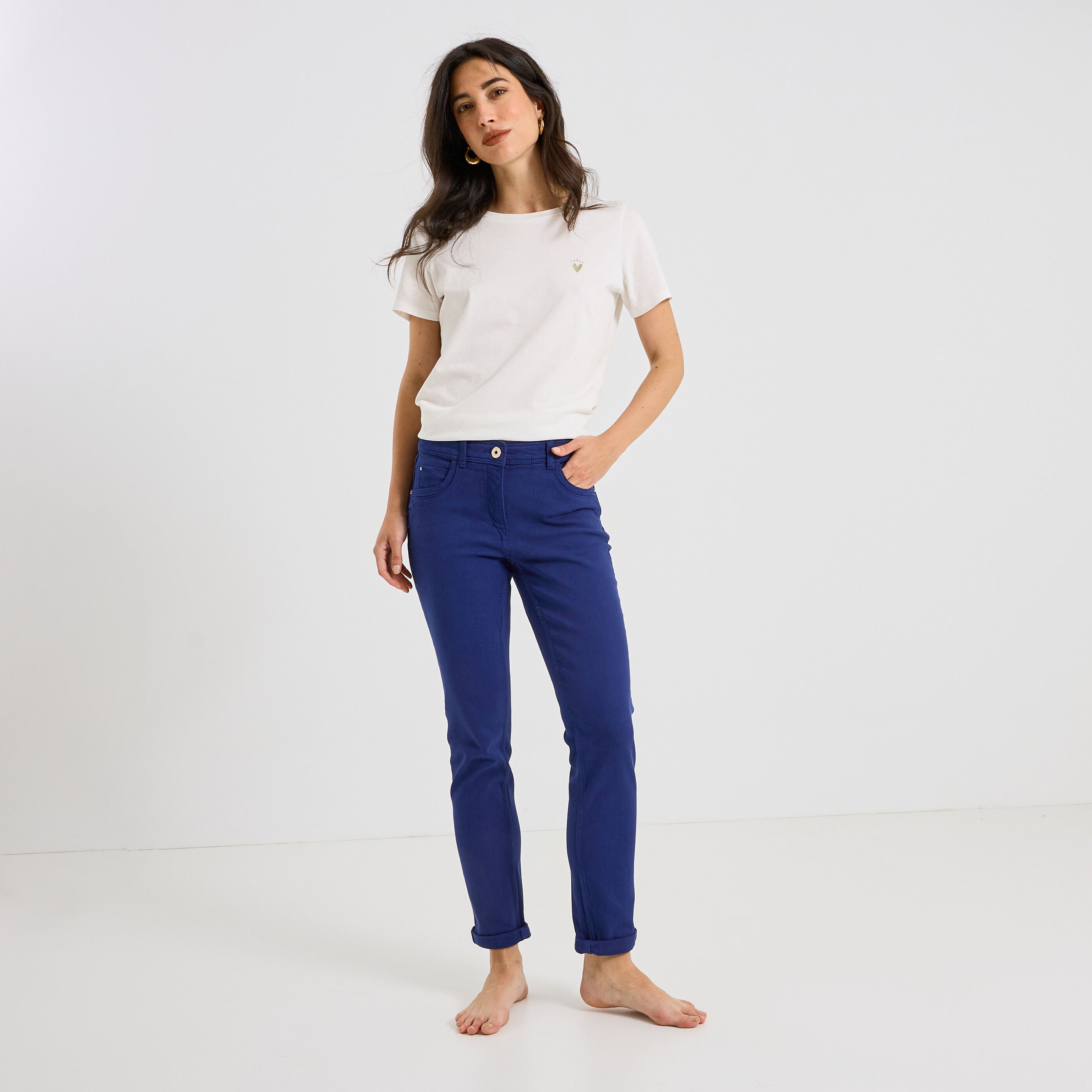 Jean slim raccourci TOKYO R01 femme