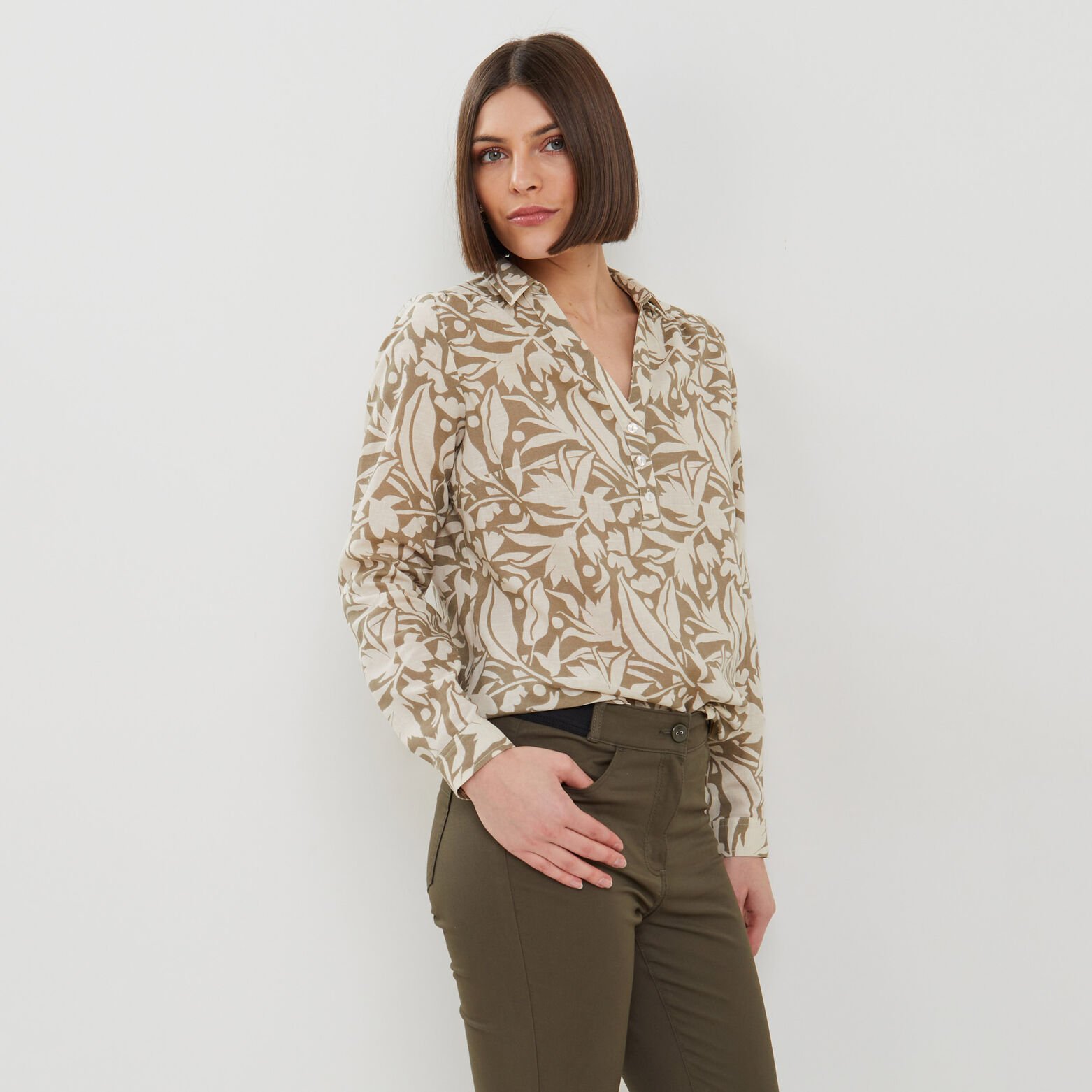 Blouse imprimée femme