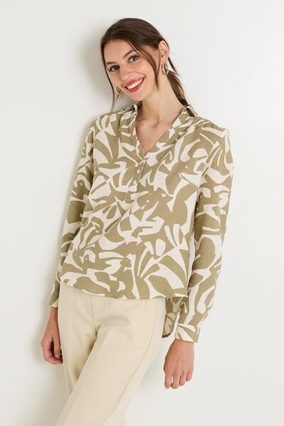 Blouse imprimée femme