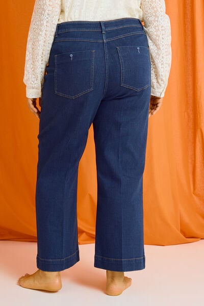 Jean flare raccourci KANSAS RF02 femme