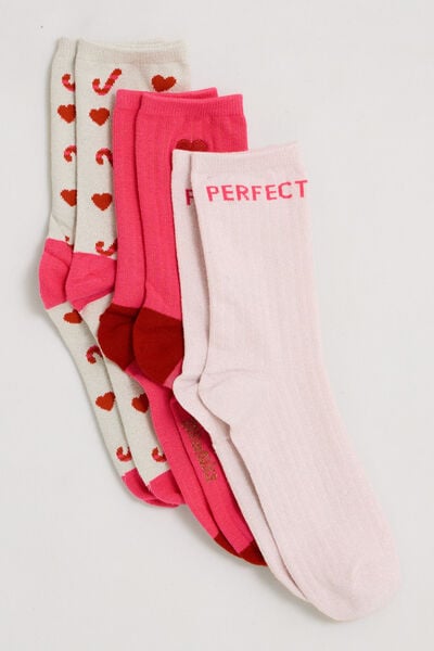 Boîte cadeau paires de chaussettes femme
