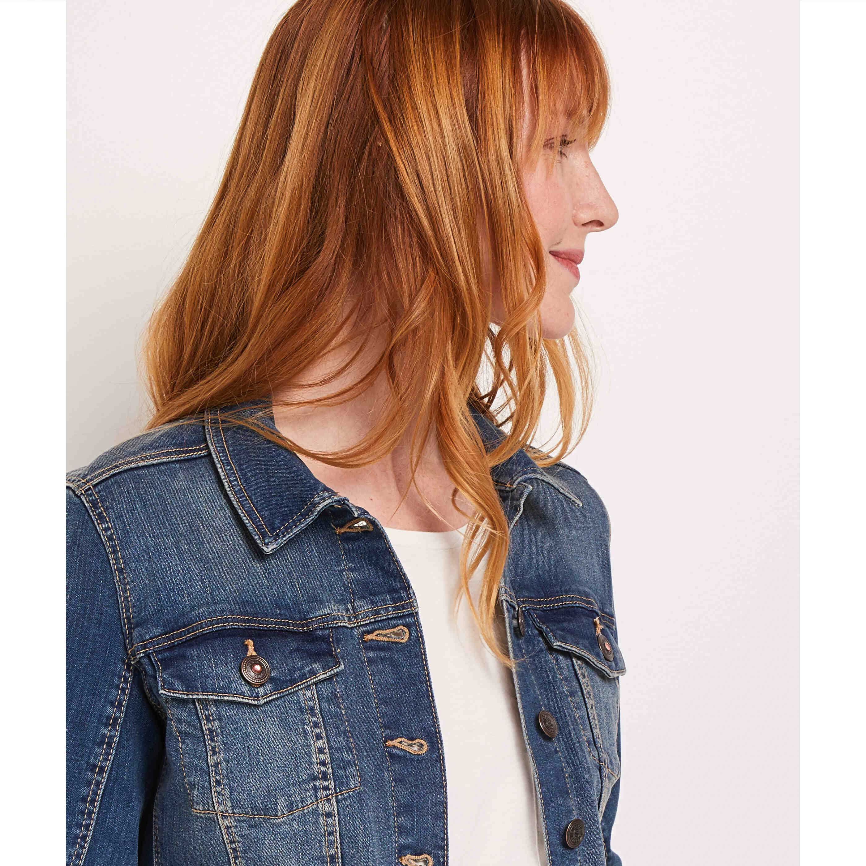 Veste en jean 2025 grain de malice