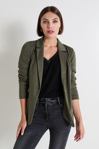 Blazer maille femme