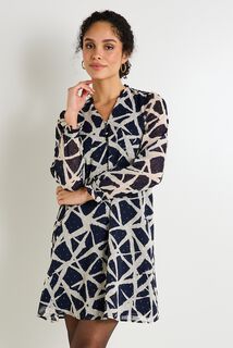 Robe col V femme