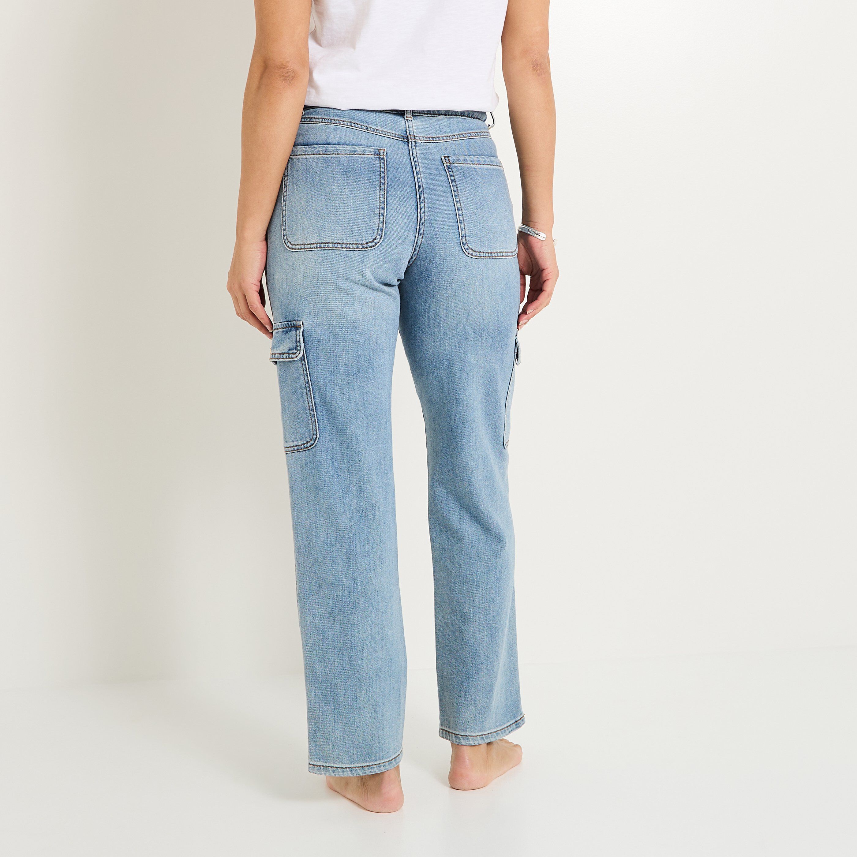 Jean cargo MEGEVE femme