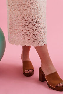 Jupe en crochet femme