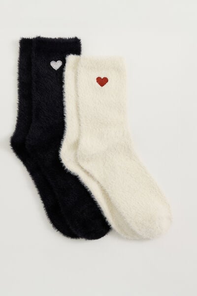 Lot de 2 paires de chaussettes femme