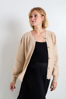 Gilet manches bouffantes femme
