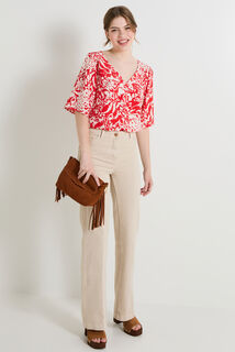 Blouse imprimée femme