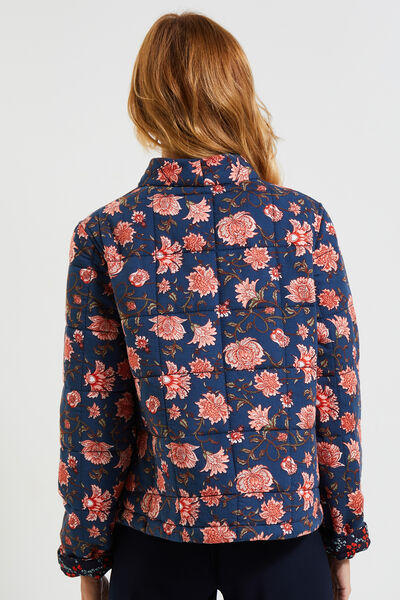 Veste réversible matelassée femme