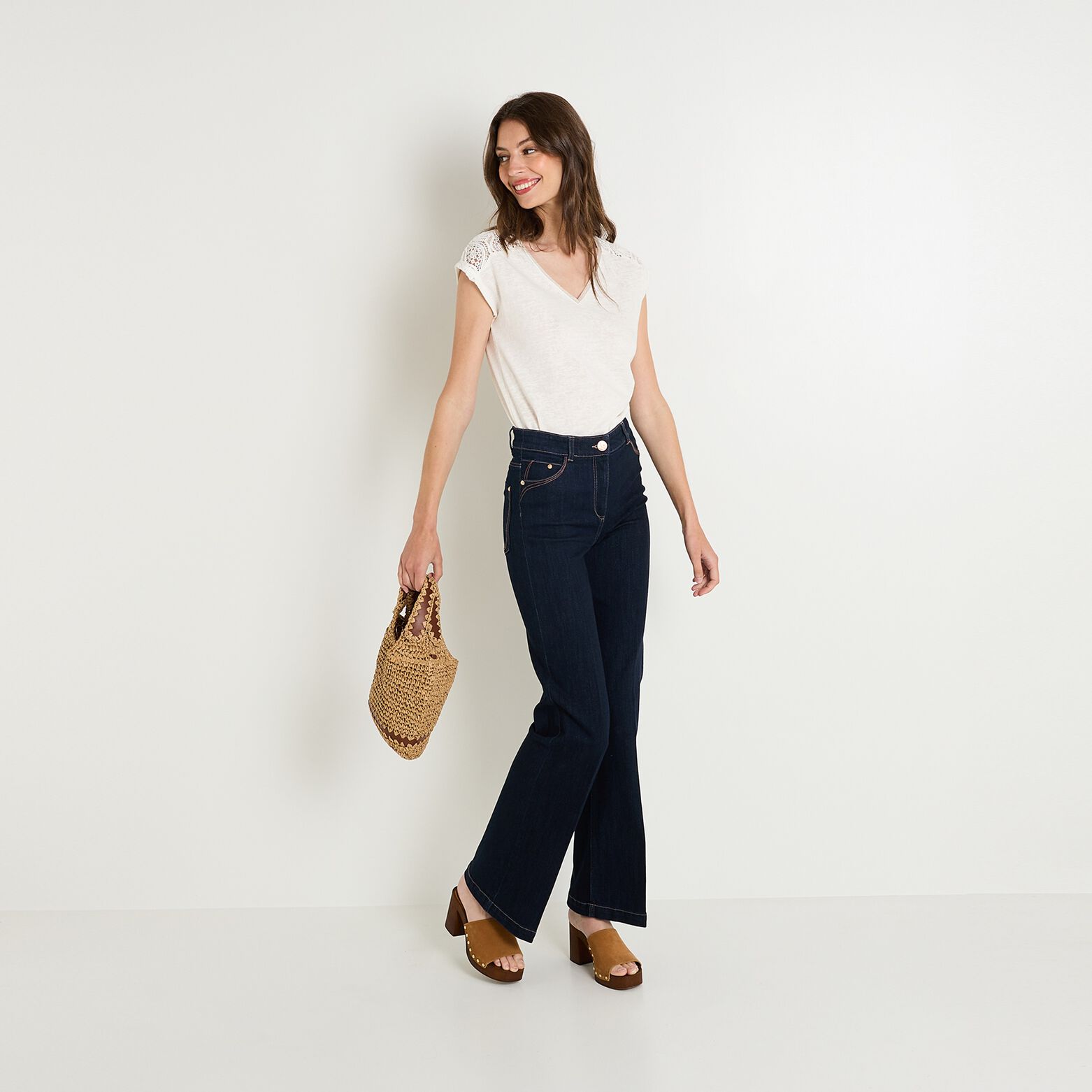 Tshirt uni femme