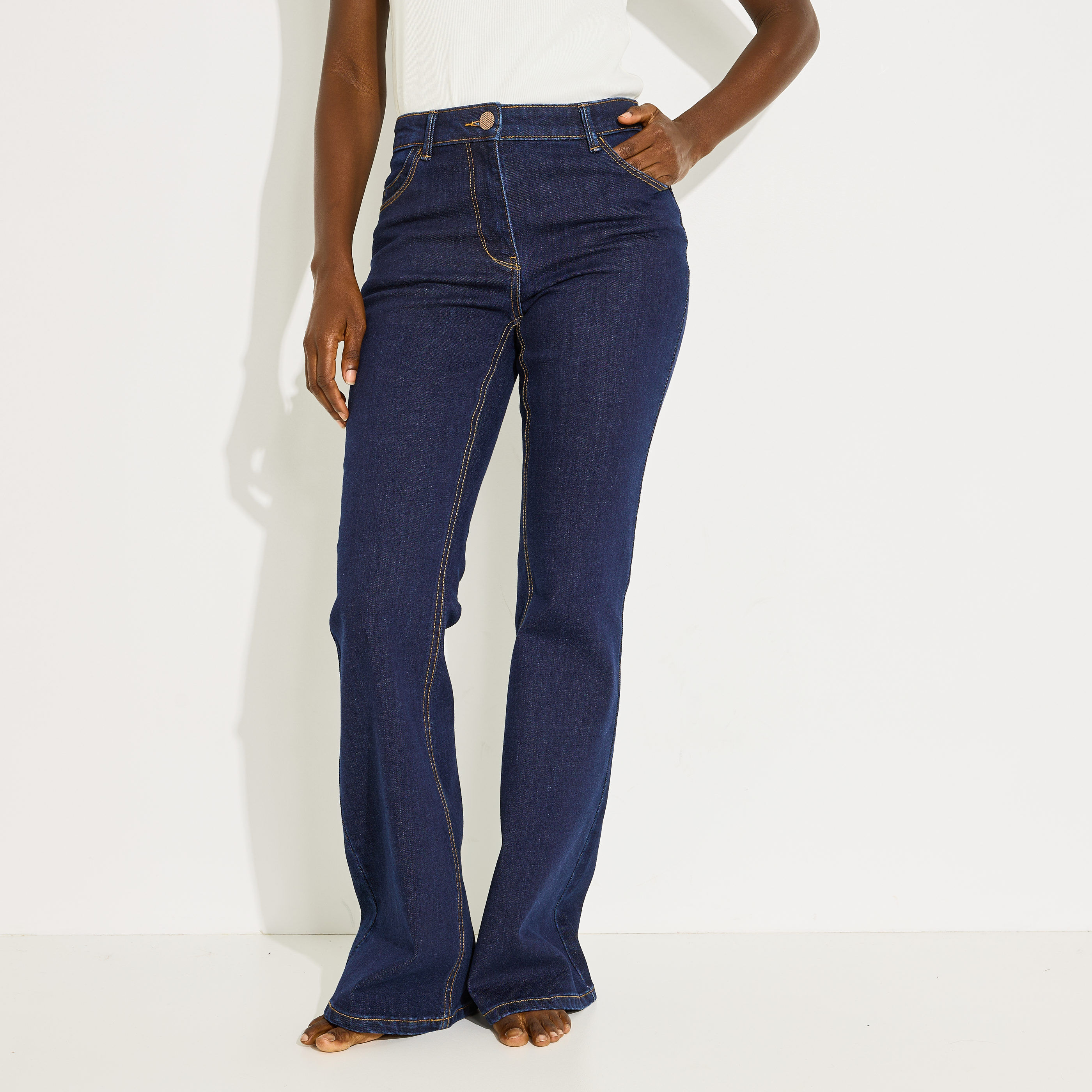 Jean bootcut CALVI B02 femme