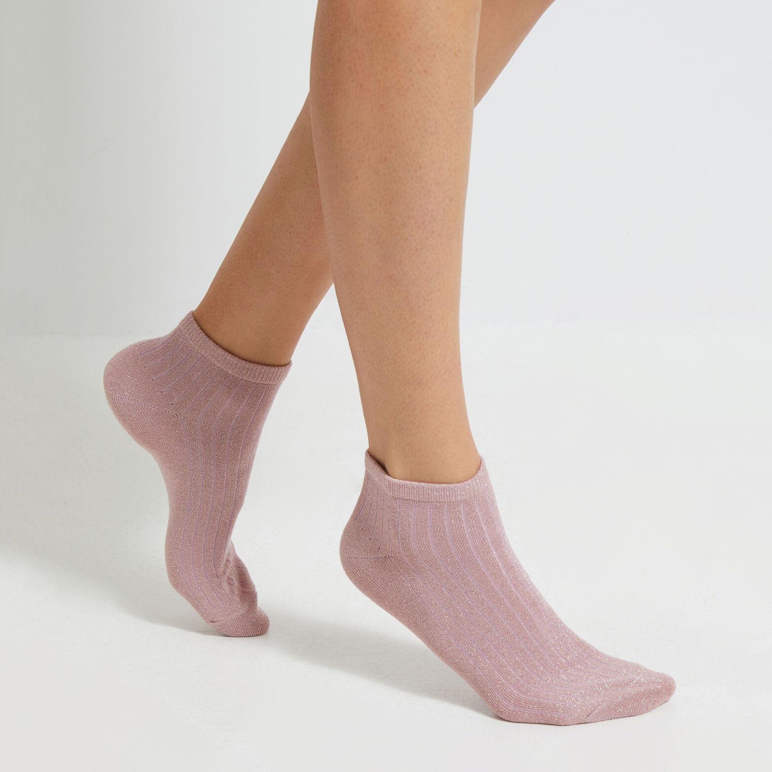 Lots de 2 paires de socquettes femme