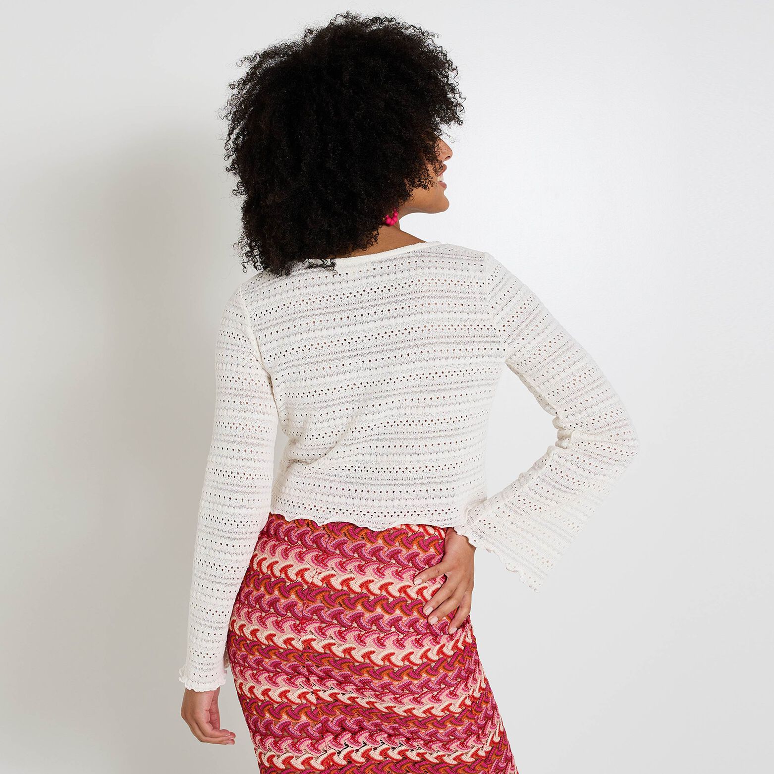 Gilet crochet femme