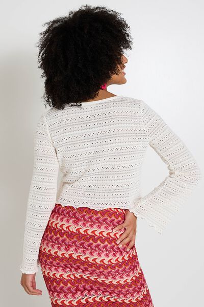 Gilet crochet femme
