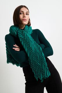 Echarpe plissée femme