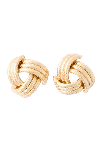 Boucles d'oreilles trois rangs