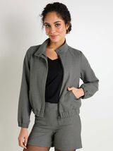Blouson zippé femme