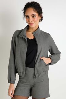 Blouson zippé femme