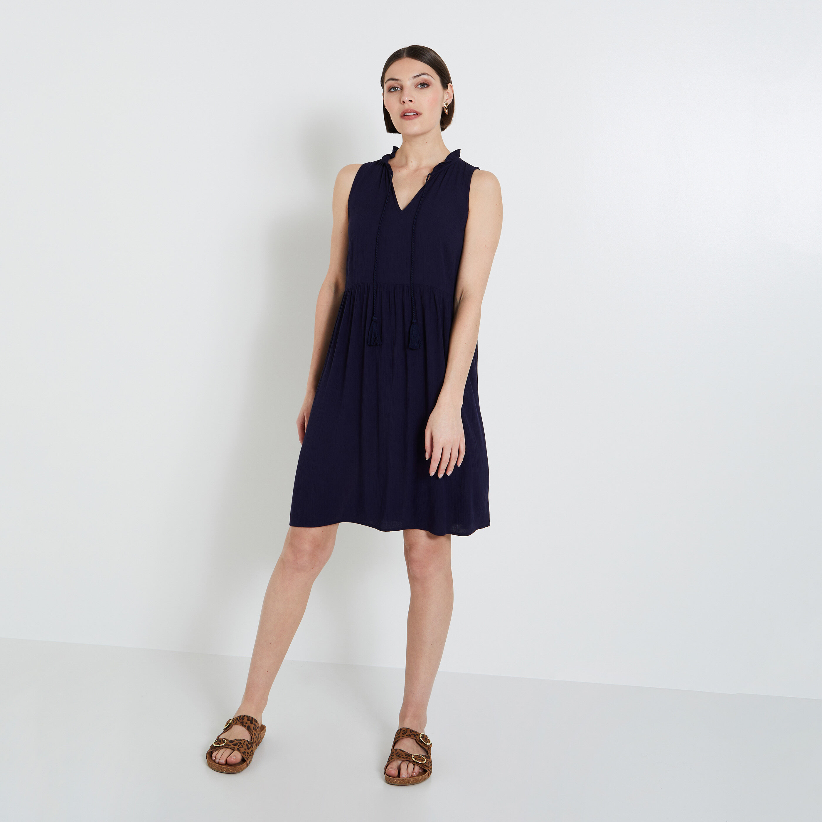 Robe sans manches femme MARINE Graindemalice