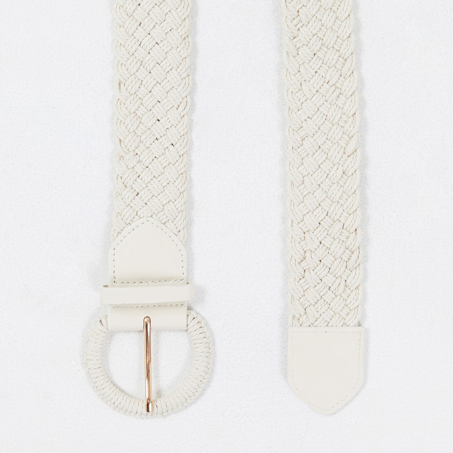 Ceinture tressée femme