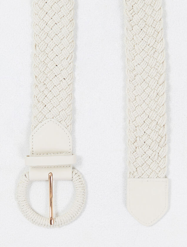 Ceinture tressée femme