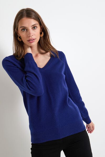 Pull laine et cachemire femme