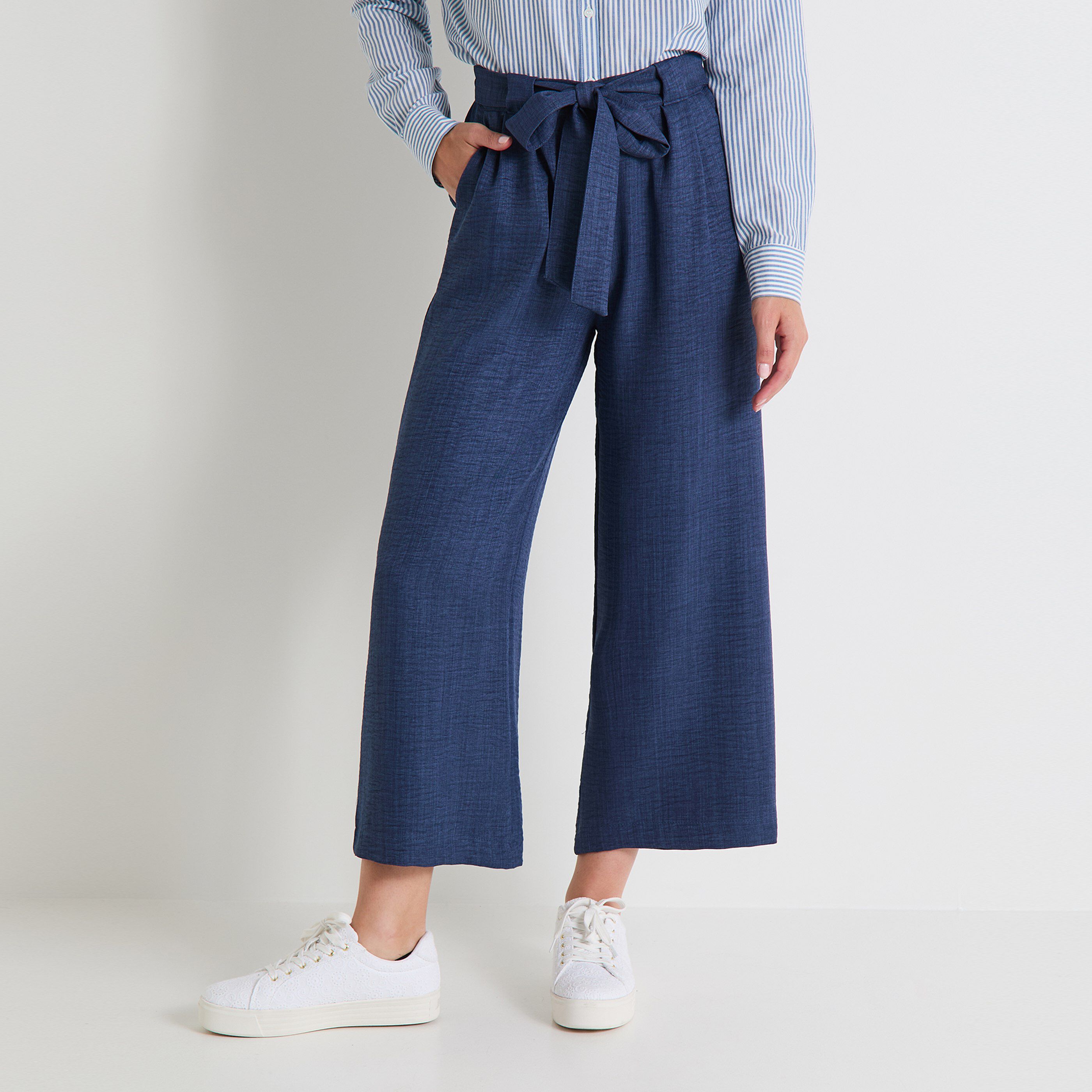 Pantalon large femme