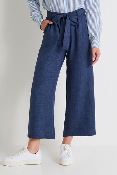 Pantalon large femme