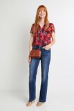 Blouse manches courtes femme