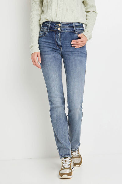 Jean droit taille haute ROME femme