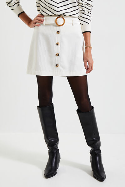 Jupe velours femme