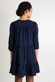 Robe col rond femme