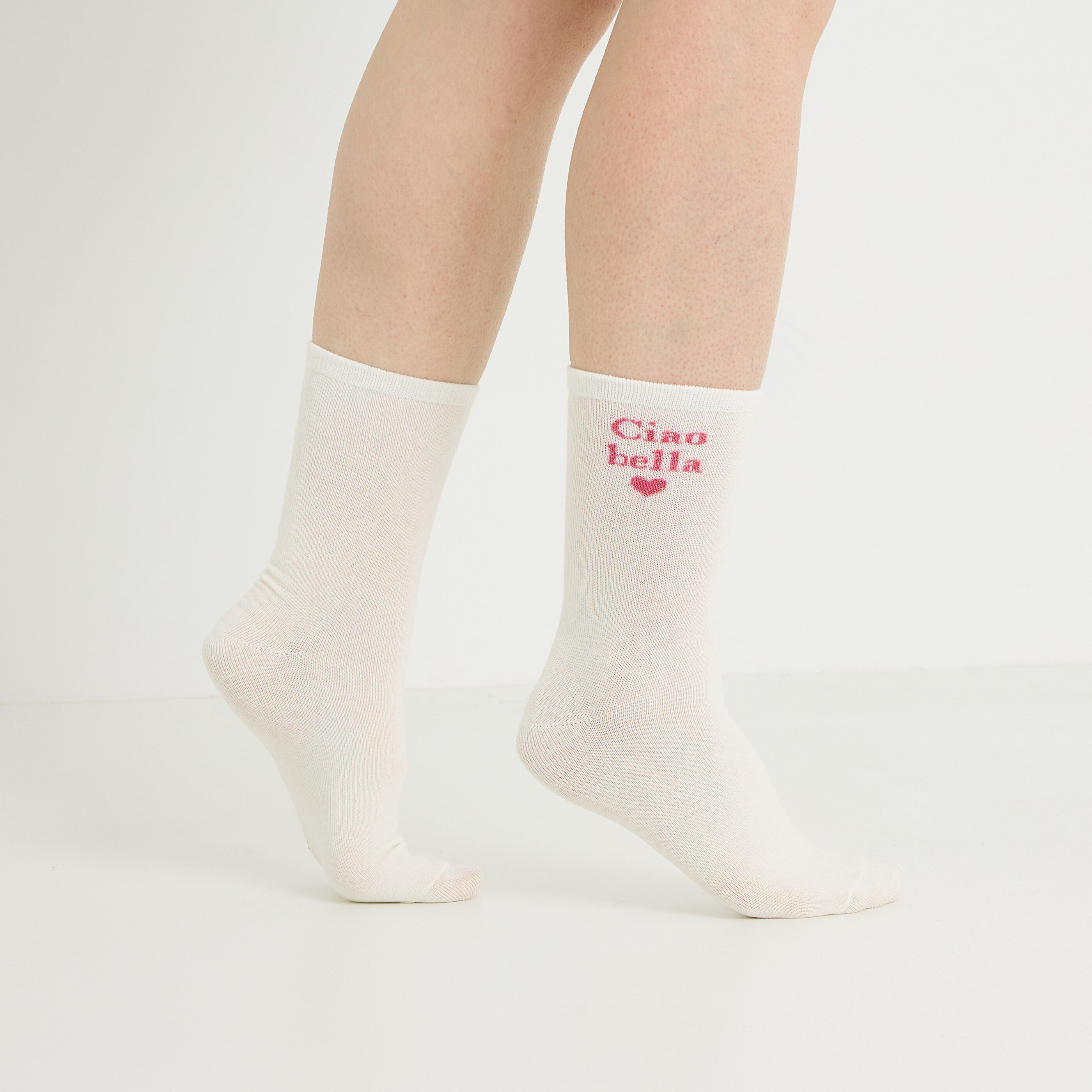 Lot de 2 paires de chaussettes femme