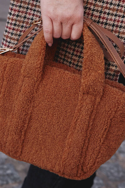 Sac en fausse fourrure femme