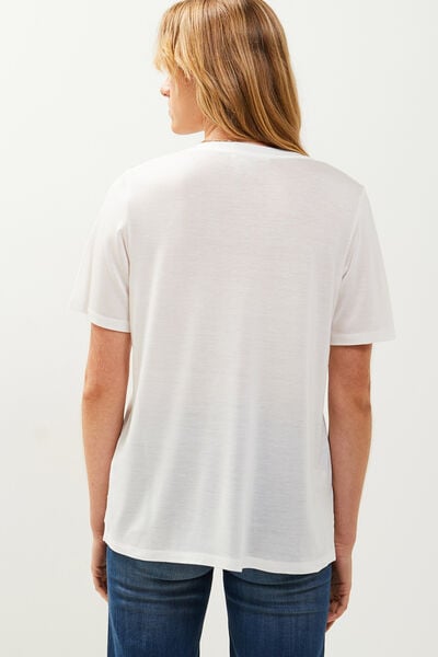 Tshirt uni femme