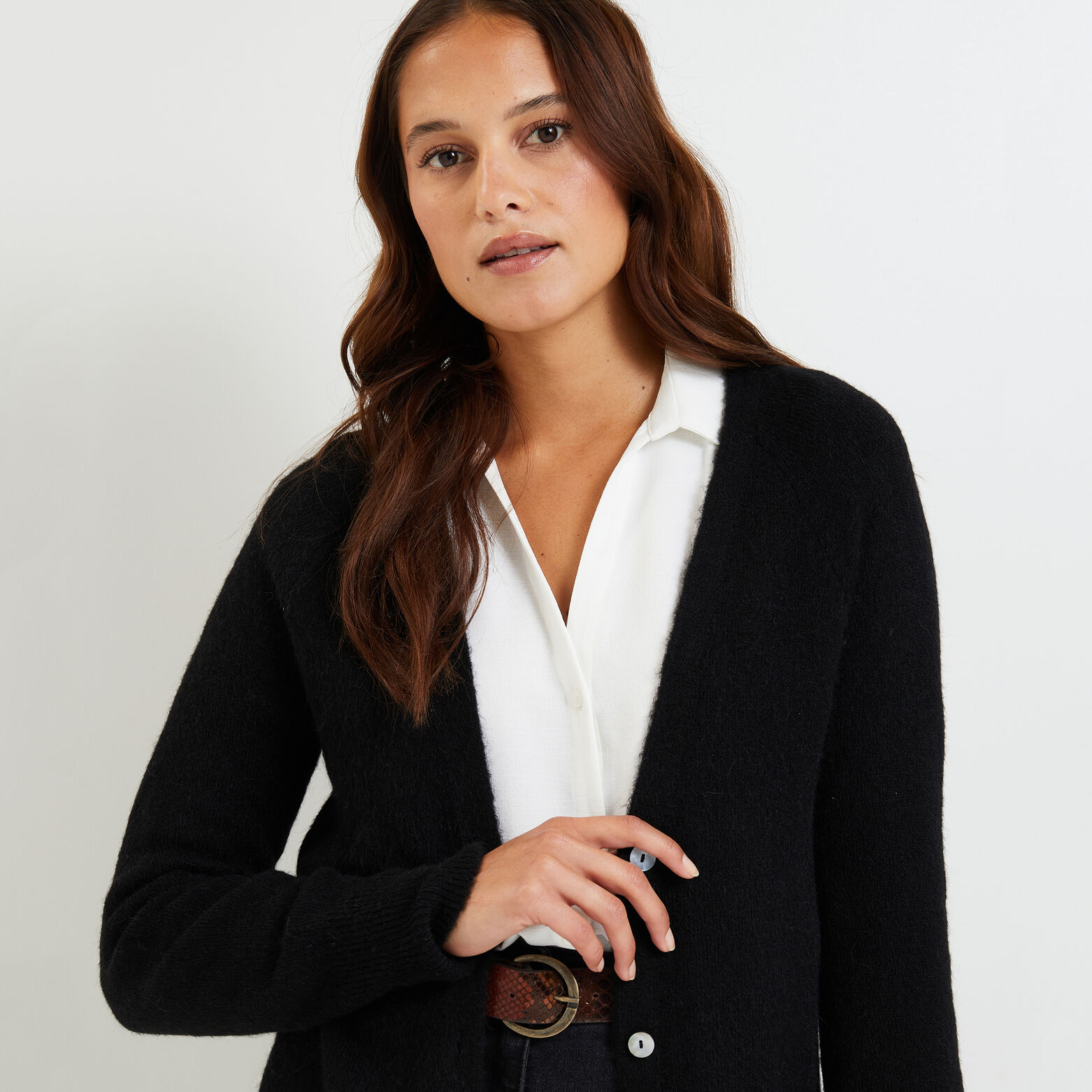 Gilet basic femme