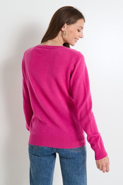 Pull laine et cachemire femme