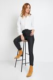 Jean slim MEMPHIS enduit femme