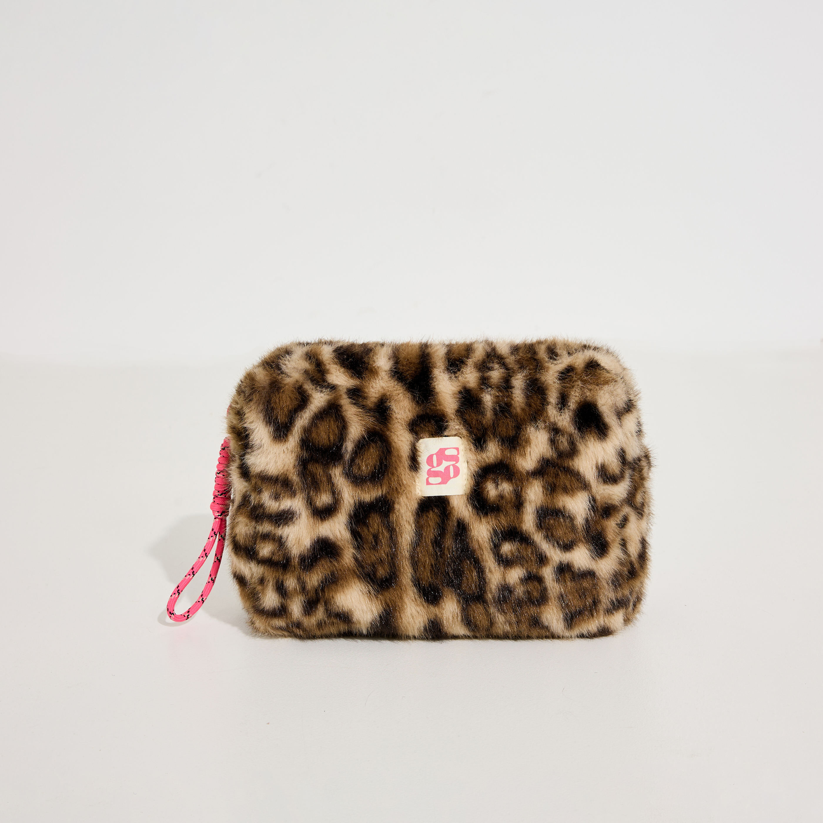 Trousse motif l&eacute;opard femme