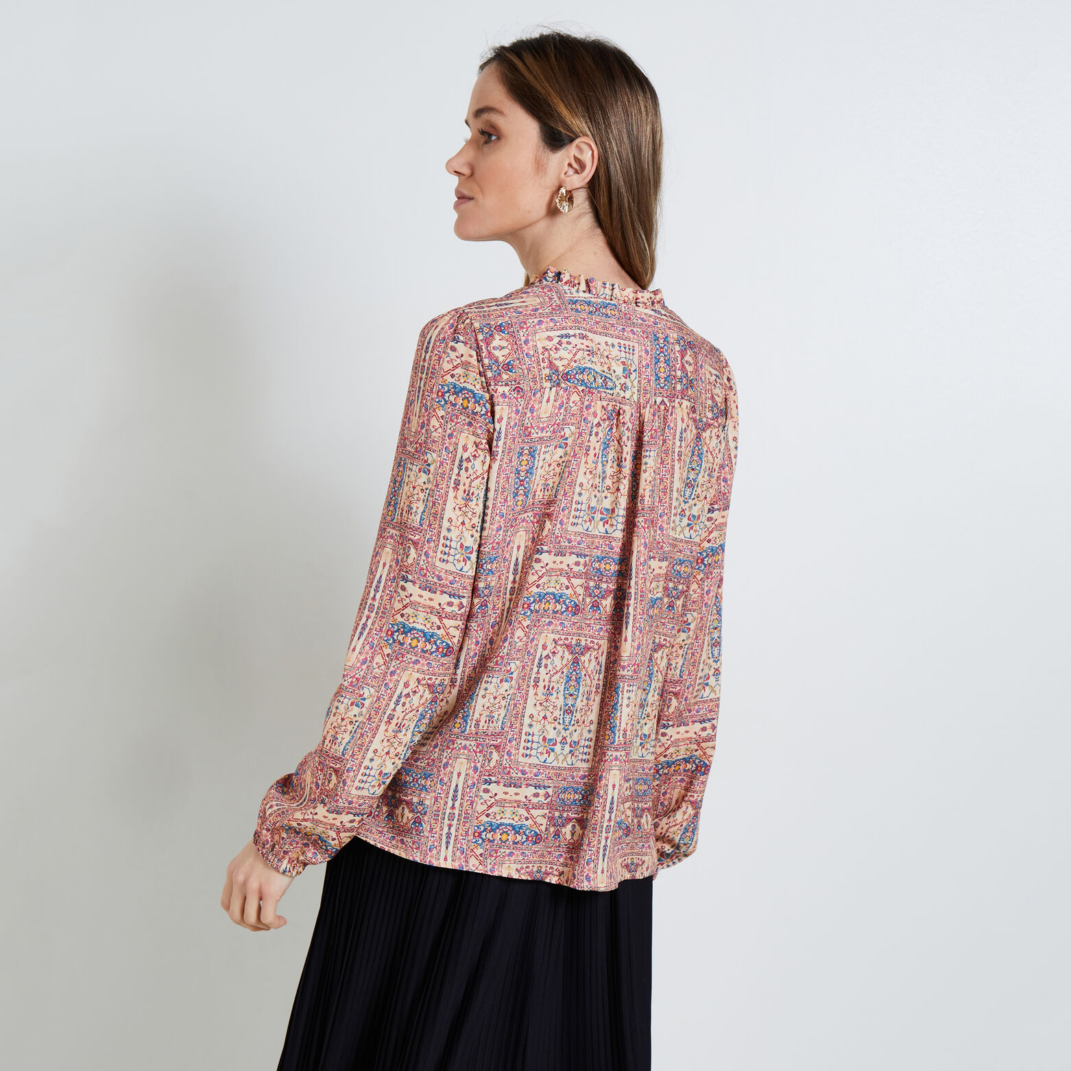 Blouse imprimée femme