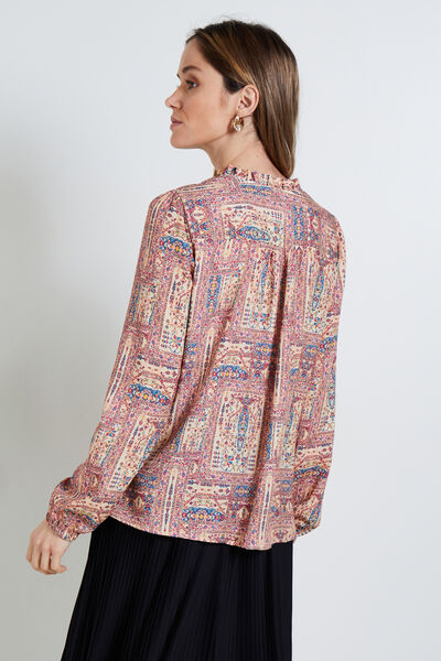 Blouse imprimée femme
